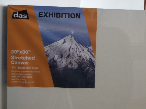 High-quality 20x30 inch Artist Canvas, made from 100% cotton, perfect for all painting techniques and built to last.