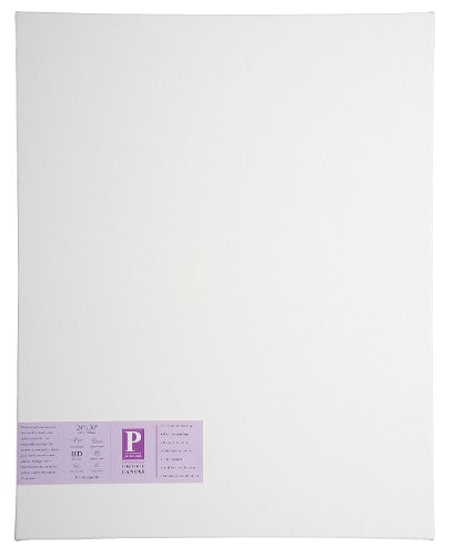 1.5 Professional Heavy Duty Canvas 24x30 inches, durable cotton, triple primed, ideal for various paints and mixed media.