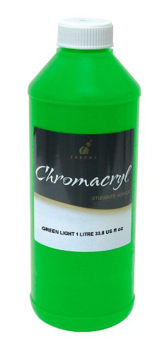 Acrylic Paint - Chromacryl 1lit Green Light