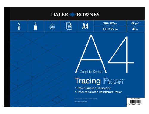 Tracing Paper - Tracing Pad 60gsm A4