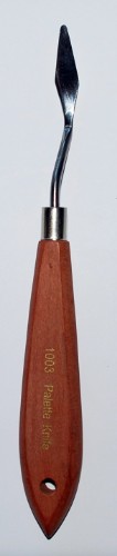 Versatile Economy Palette Knife #1003 with ergonomic handle for mixing paints and creating textures, ideal for artists.