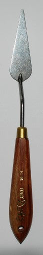 Das 1315 Painting Knife: Italian-crafted tool with flexible spring steel blade for precise painting and texture creation.