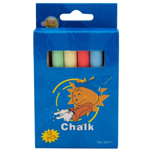 Vibrant 12-piece chalk set for artists and educators, perfect for indoor and outdoor creative projects.