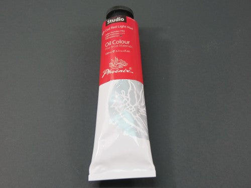 Vibrant 180ml Cadmium Red oil paint, perfect for artists seeking high-quality, versatile color for various techniques.