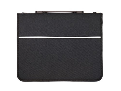 A4 soft cover portfolio with multiple pockets for organizing documents, perfect for artists and professionals.