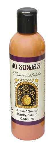 Jo Sonja's 250ml Chestnut Acrylic Paint, vibrant, non-toxic, ideal for various surfaces, perfect for artists of all skill levels.