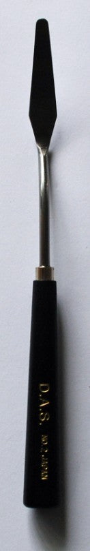 P-2 Painting Knife with polished steel blade and hardwood handle, ideal for precision in painting, blending, and applying paint.