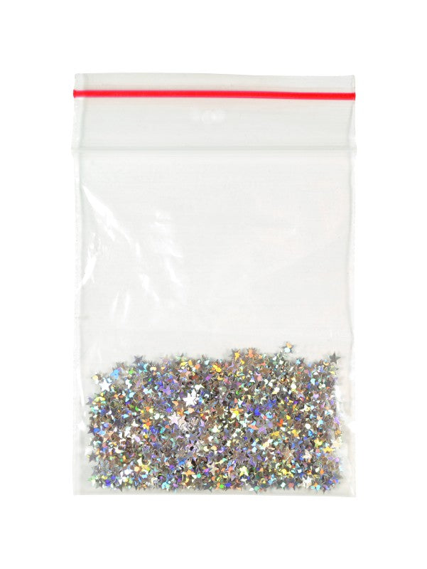 Holographic Glitter Stars