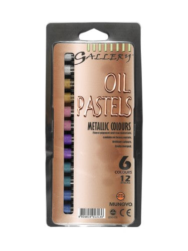 Artist Oil Pastel Set with 12 vibrant colors for smooth blending on various surfaces, perfect for all artists.