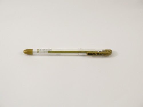 My Met A/Free 0.7mm Gold Pen with ultra-smooth ink, perfect for writing, journaling, and creative projects.