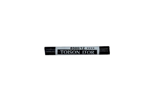 Ivory Black soft pastel by Koh-I-Noor, ideal for vibrant artwork with smooth application and effortless blending.
