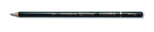 Aquarelle Graphite 2B pencil with soft lead for smooth lines, water-soluble for blending and wash effects, elegant round casing.