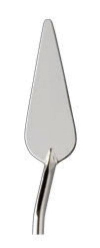 Rgm Classic Painting Knife #22 with tempered steel blade and ergonomic wooden handle for precise paint application.