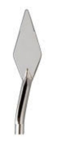 RGM Classic Painting Knife #40 with a handcrafted steel blade and ergonomic wooden handle for creating textures and effects.