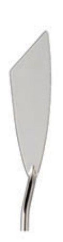 RGM Classic Painting Knife #62 features a tempered steel blade and ergonomic wooden handle for versatile artistic techniques.