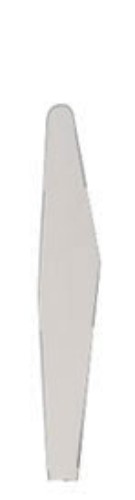 RGM Classic Palette Knife #111 with flexible steel blade and ergonomic wooden handle for artists, ideal for mixing and applying paint.