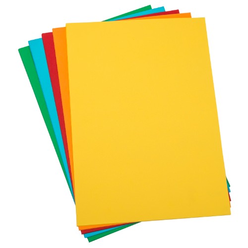 A3 75gsm 5 Col Bright Paper Pk 100 Sht