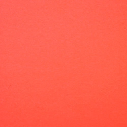 Pack of 10 vibrant red fluorescent showcards, ideal for creative projects, signage, and decorations.