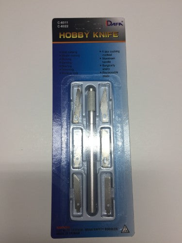 C-6011 Knife Set featuring 6 durable, interchangeable blades for versatile kitchen tasks and comfortable grip design.