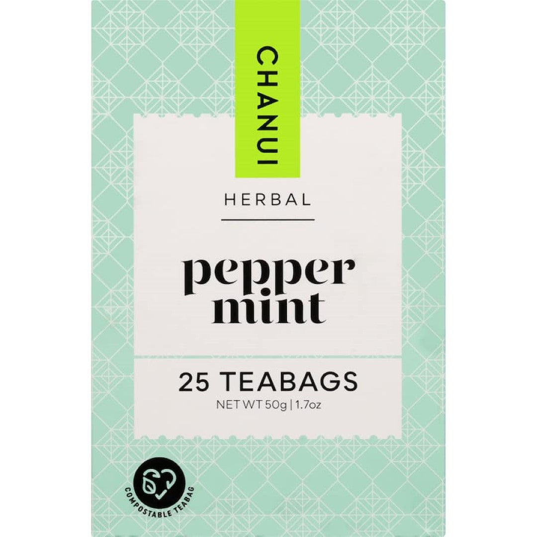 Chanui Peppermint Tea Bags Biodegradable Bags 25pack