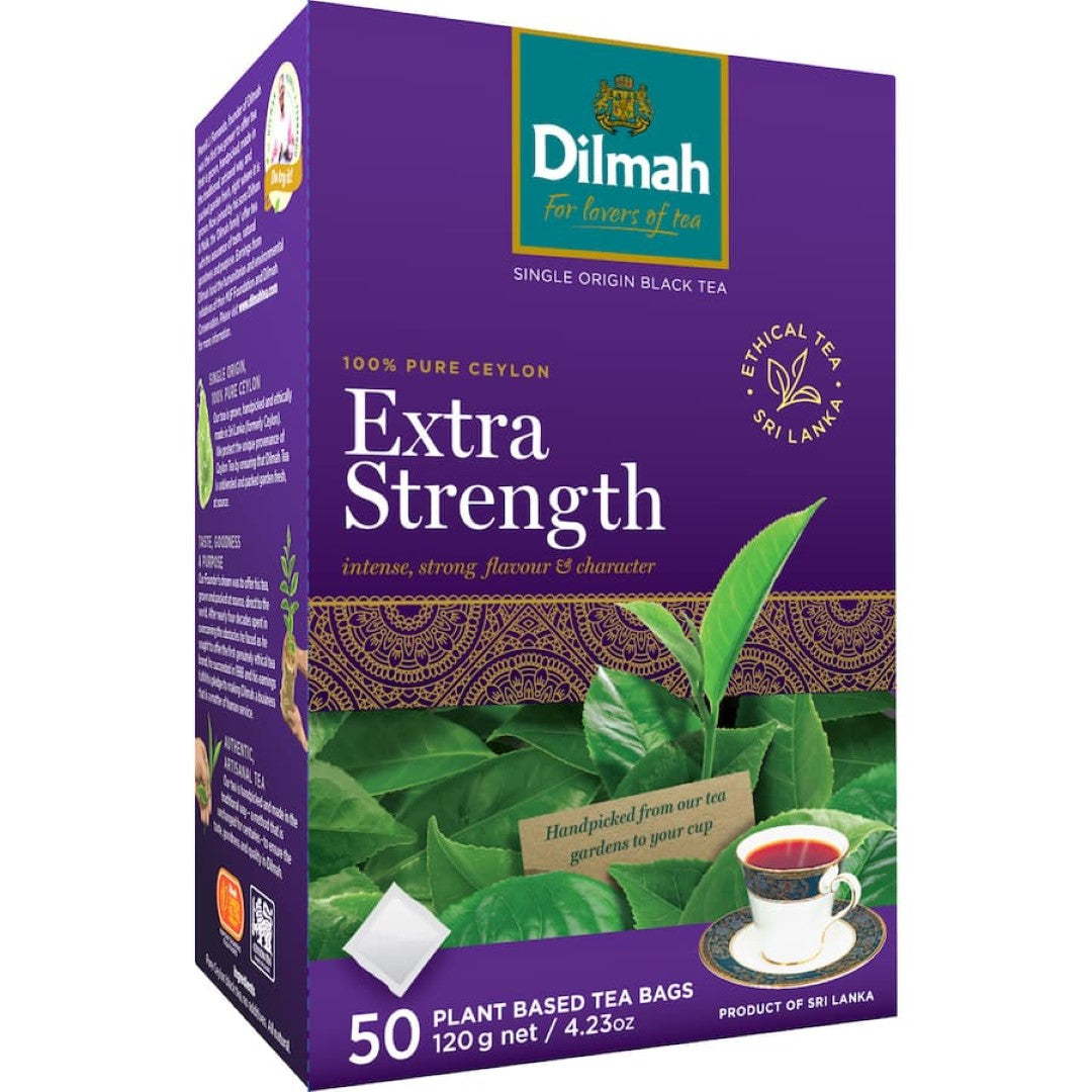 Dilmah Tea Extra Strength Bags 50pack