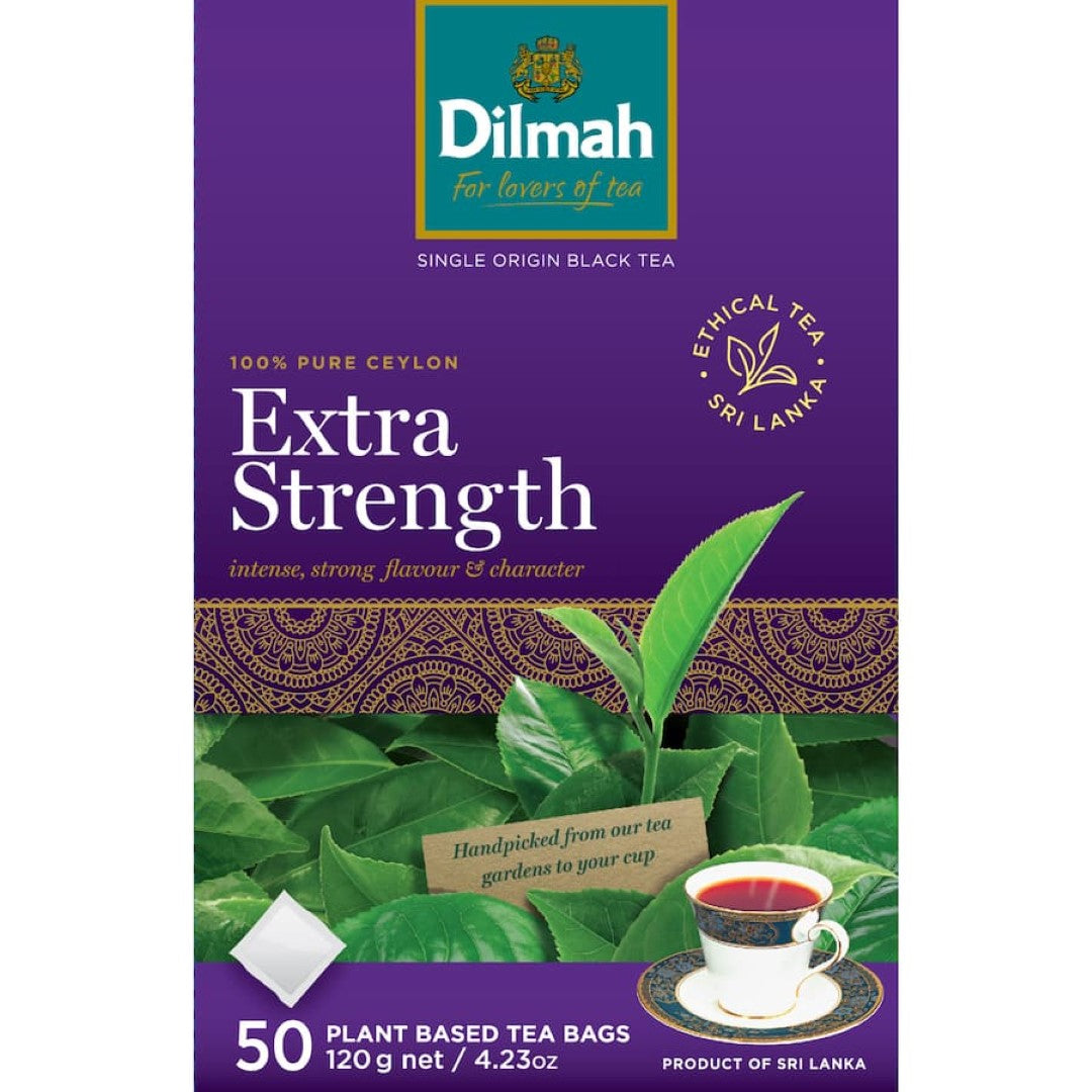 Dilmah Tea Extra Strength Bags 50pack