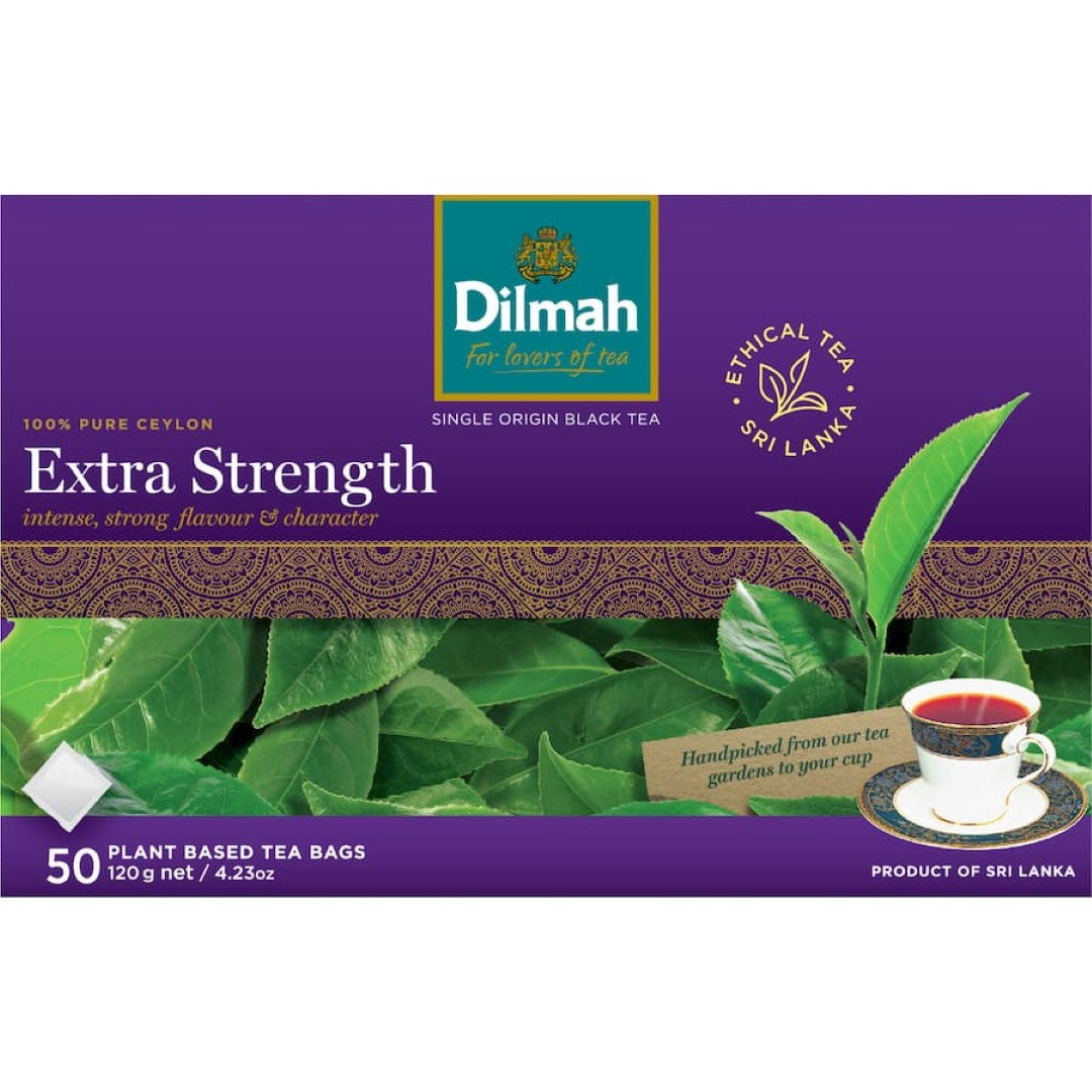 Dilmah Tea Extra Strength Bags 50pack
