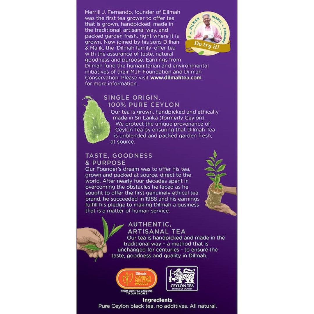 Dilmah Tea Extra Strength Bags 50pack