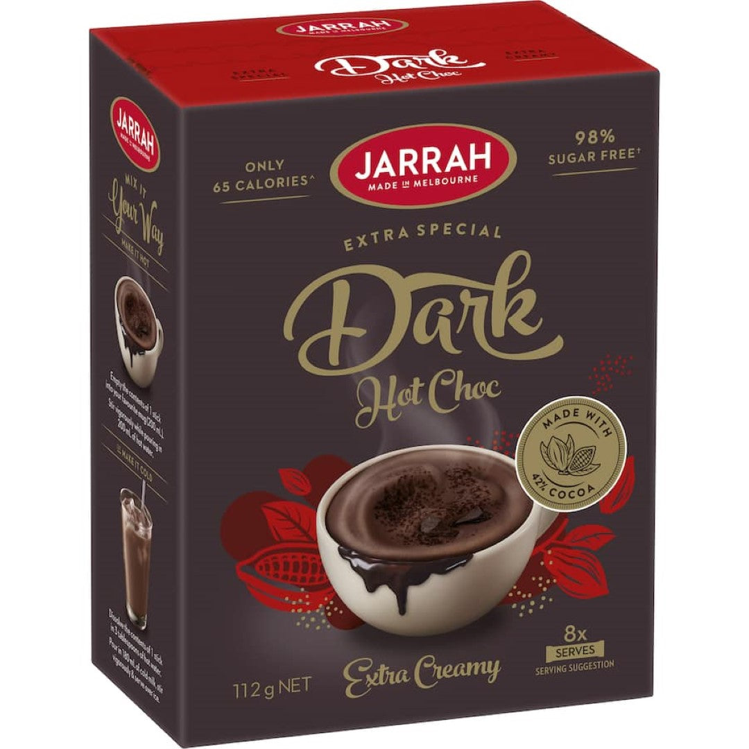 Jarrah Hot Chocolate Dark Sachets 8pack