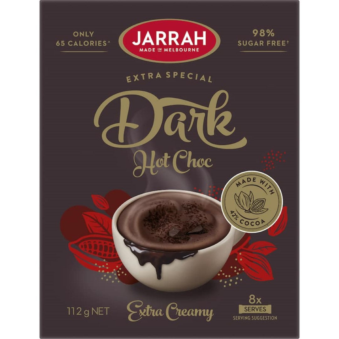 Jarrah Hot Chocolate Dark Sachets 8pack