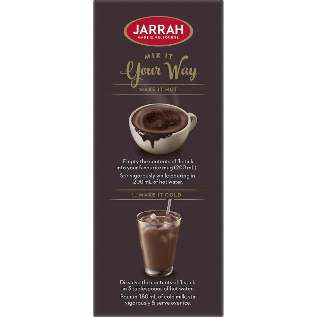Jarrah Hot Chocolate Dark Sachets 8pack