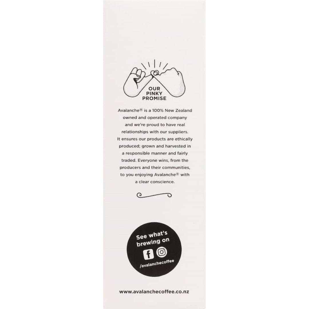 Avalanche Drinking Chocolate 99% Sugar Free White Chocolate 10 pack 200g