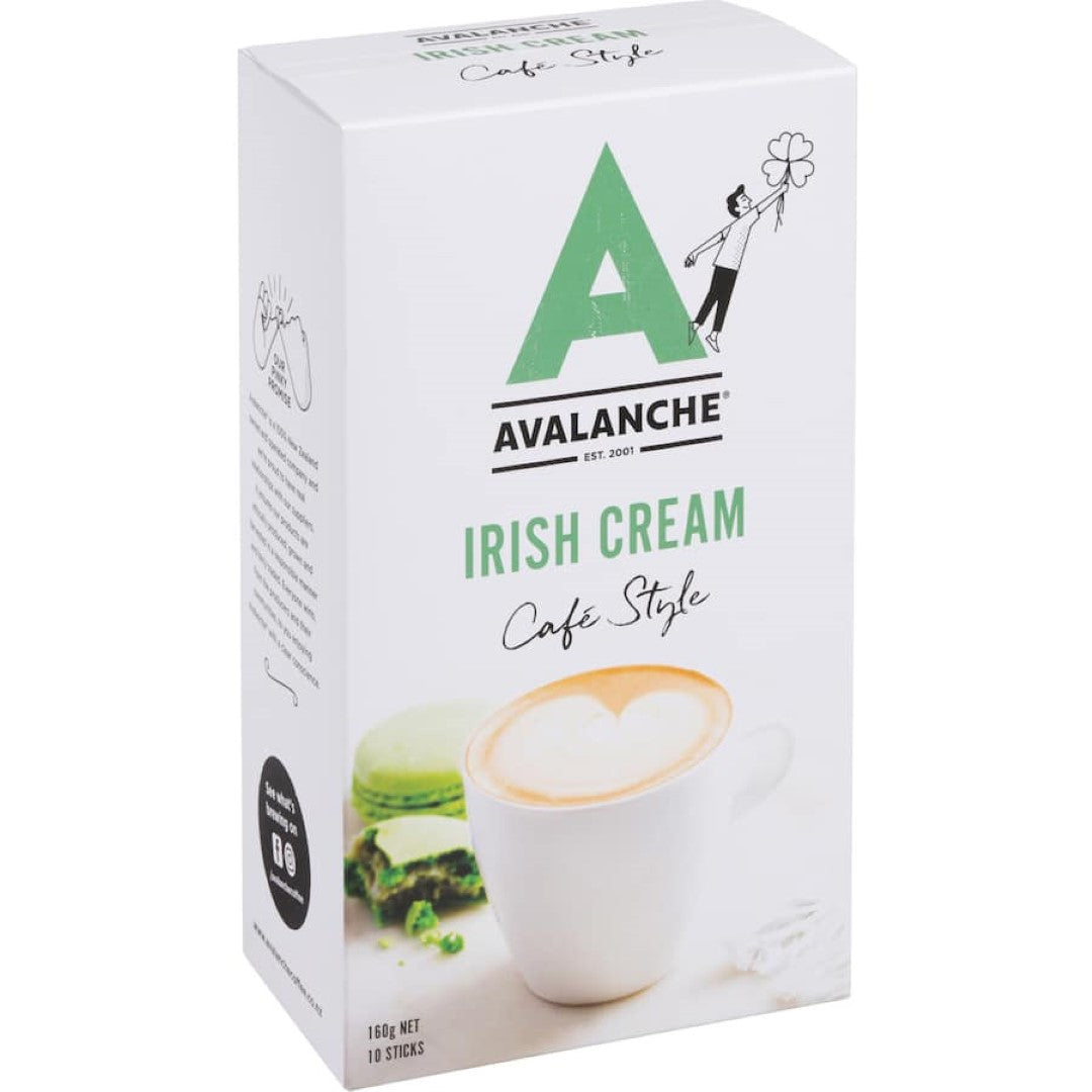 Avalanche Coffee Sachets Irish Cream 10 pack 160g