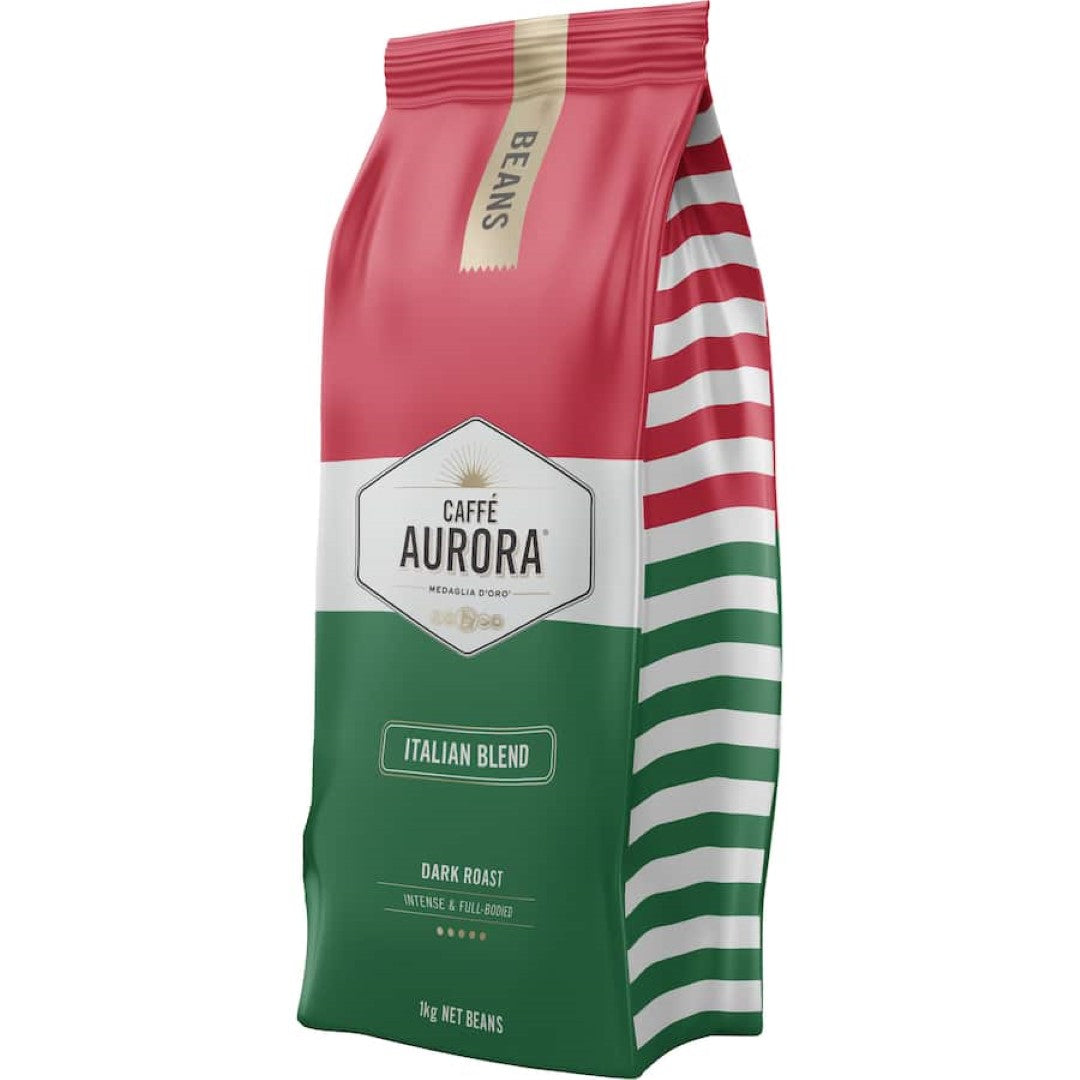 Caffe Aurora Coffee Beans Italian 1kg