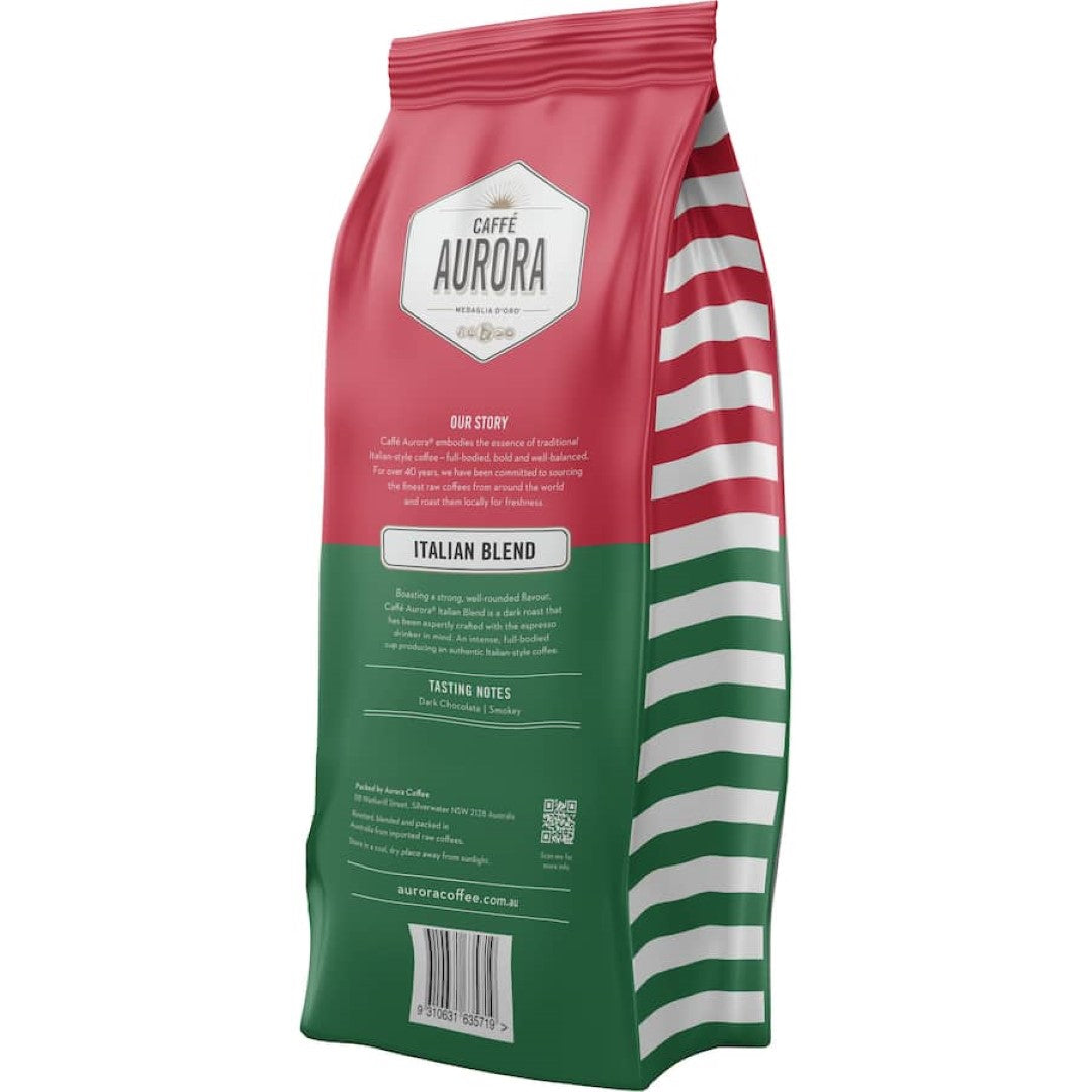 Caffe Aurora Coffee Beans Italian 1kg