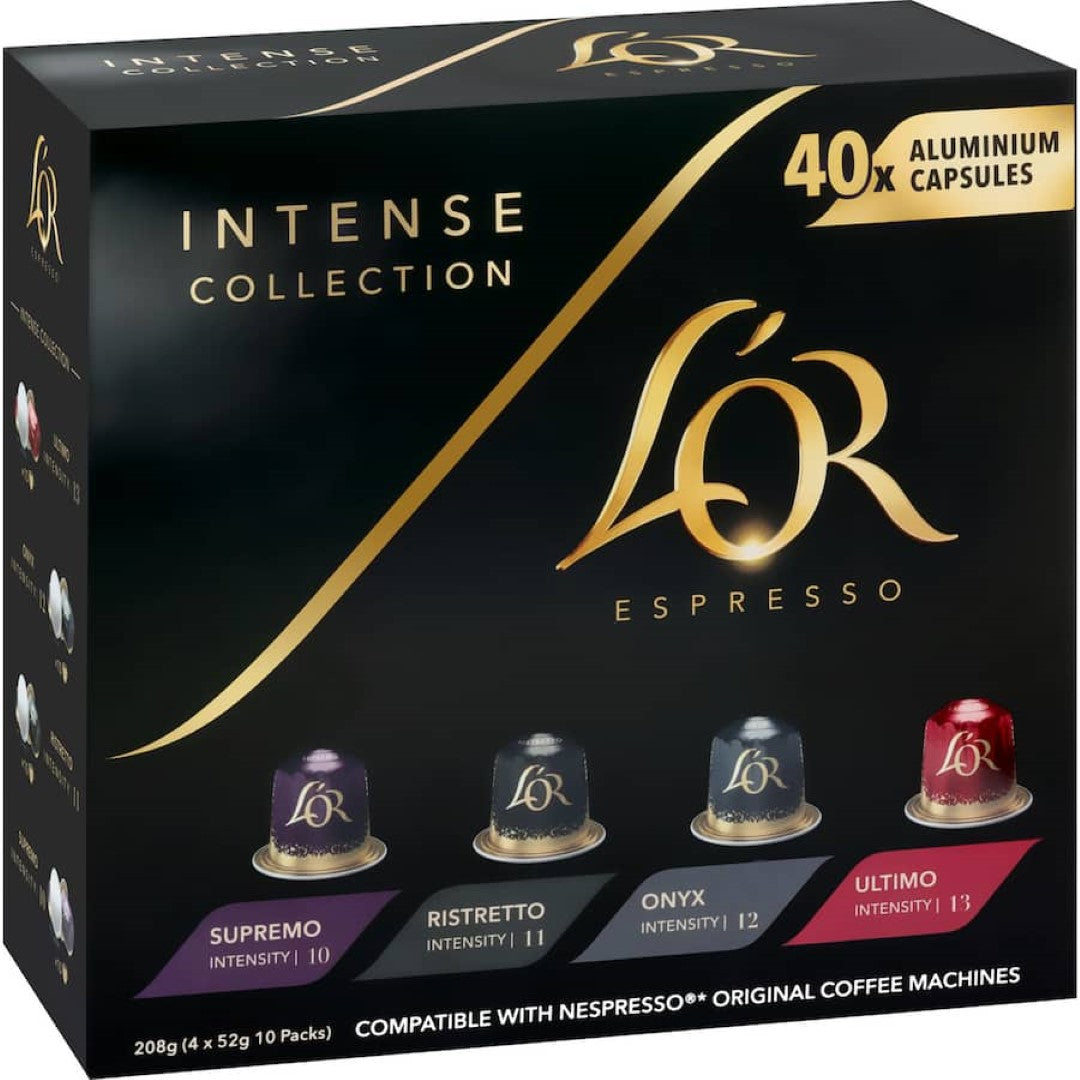 L'or Coffee Capsules Intense Variety 40pack