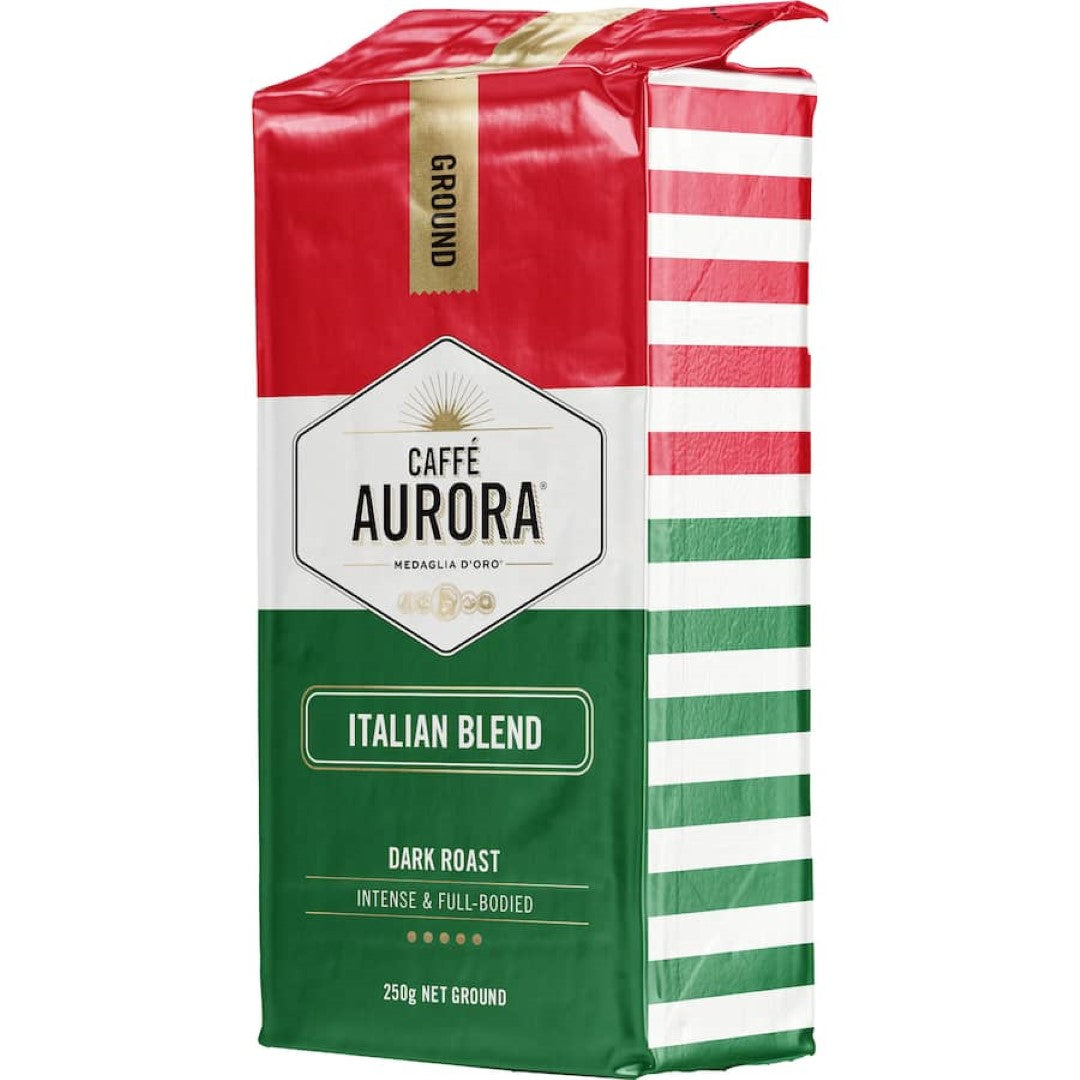 Caffe Aurora Ground Coffee Italian 250g