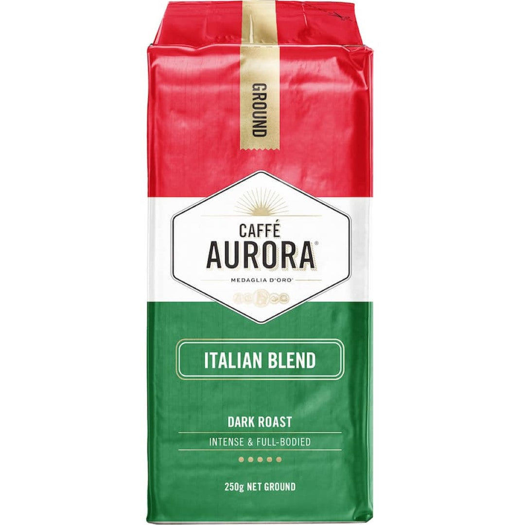 Caffe Aurora Ground Coffee Italian 250g