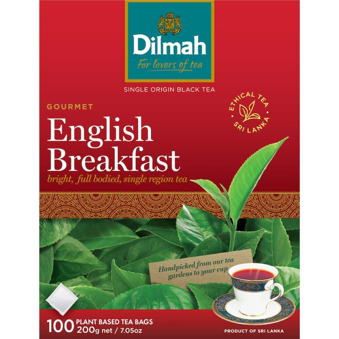 Dilmah Tea English Breakfast Bags 100pack