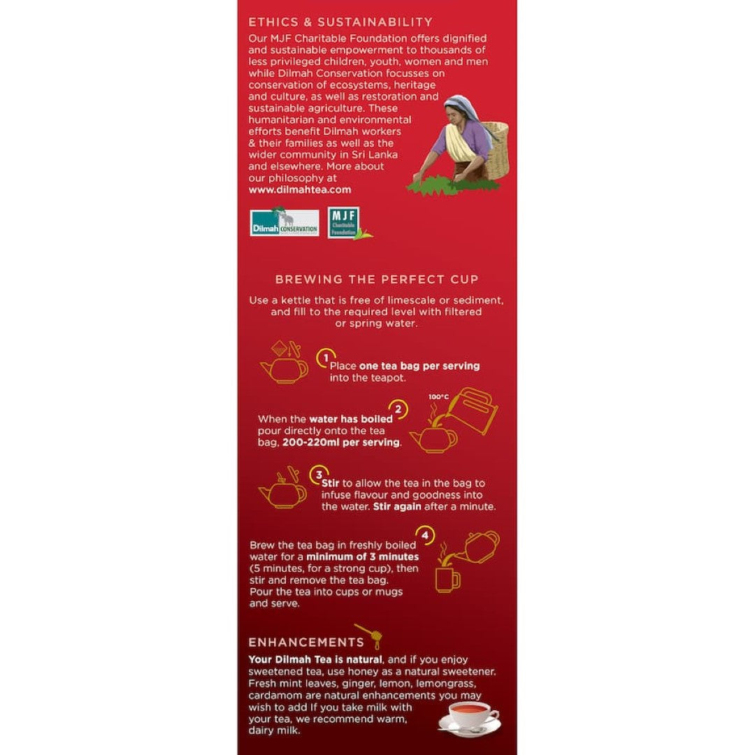 Dilmah Tea English Breakfast Bags 100pack