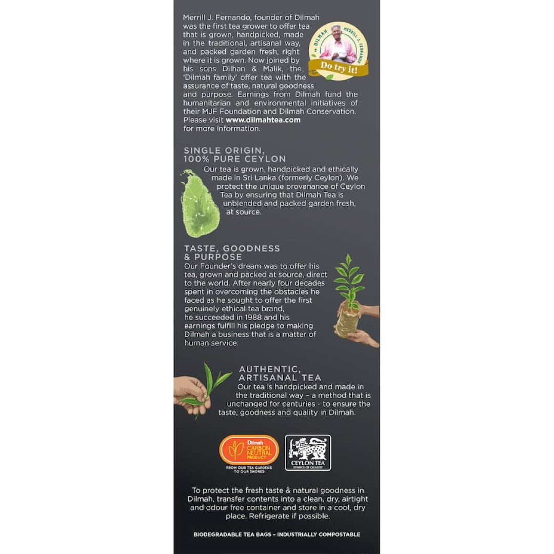 Dilmah Tea Earl Grey Bags 100pack