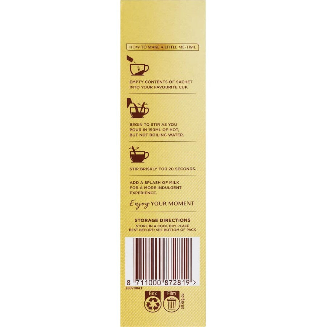 Moccona Coffee Sachets Cappuccino 10 pack 130g