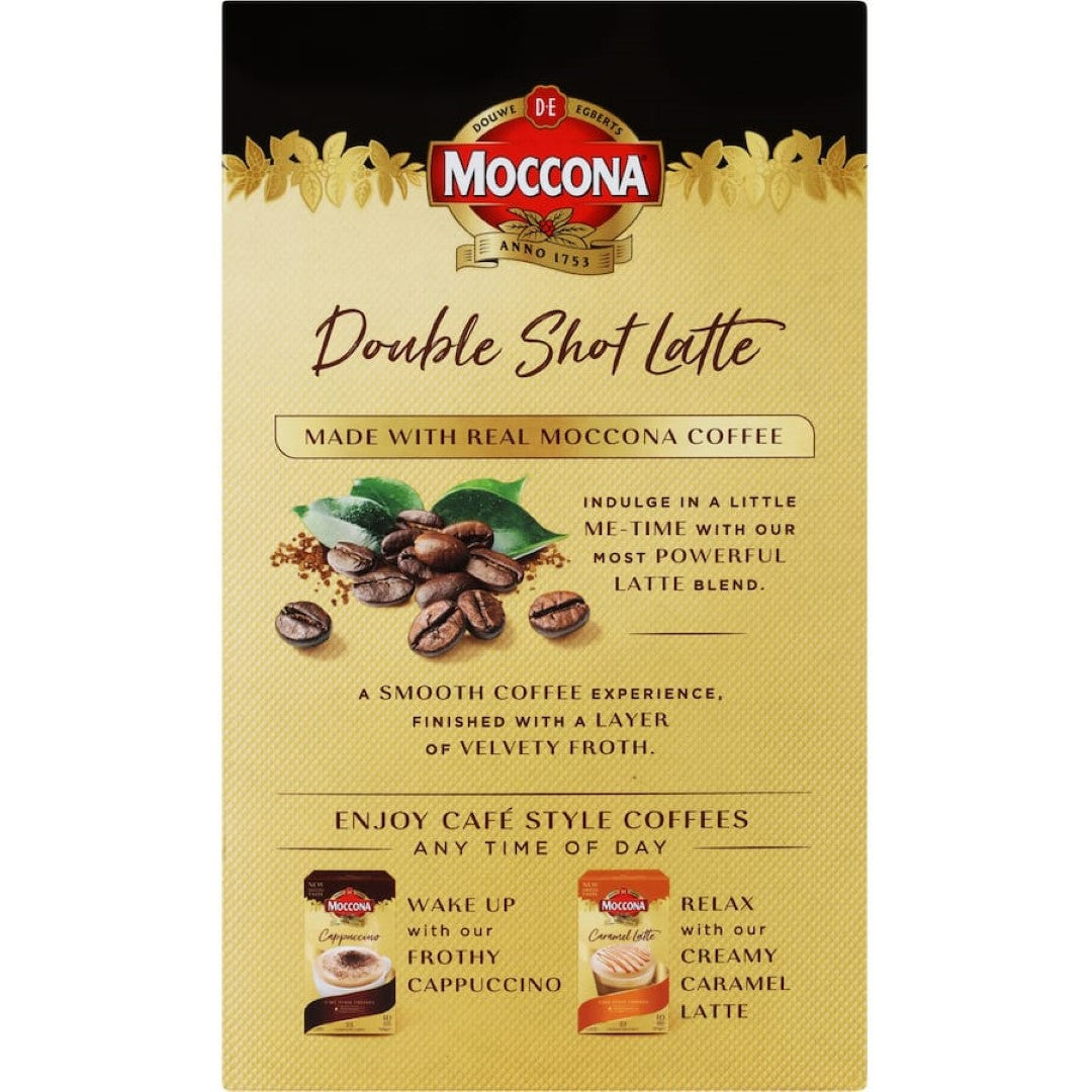 Moccona Coffee Sachets Double Shot Latte 10 pack 140g