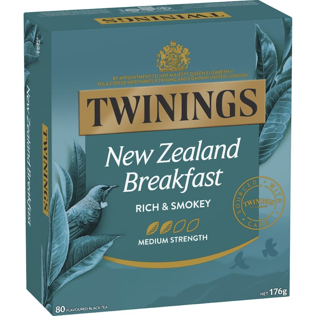 Twinings Tea New Zealand Breakfast Bags 80pack