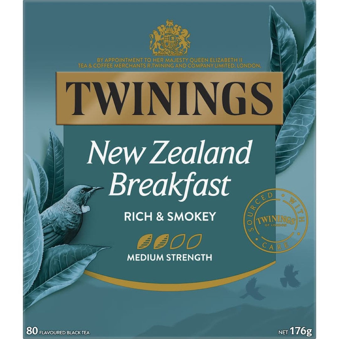 Twinings Tea New Zealand Breakfast Bags 80pack
