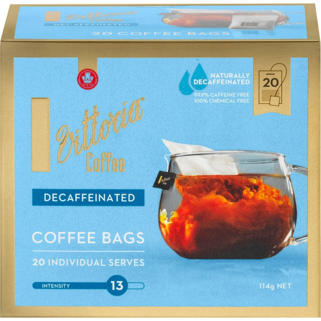 Vittoria Coffee Bags Decaf Blend 20pack
