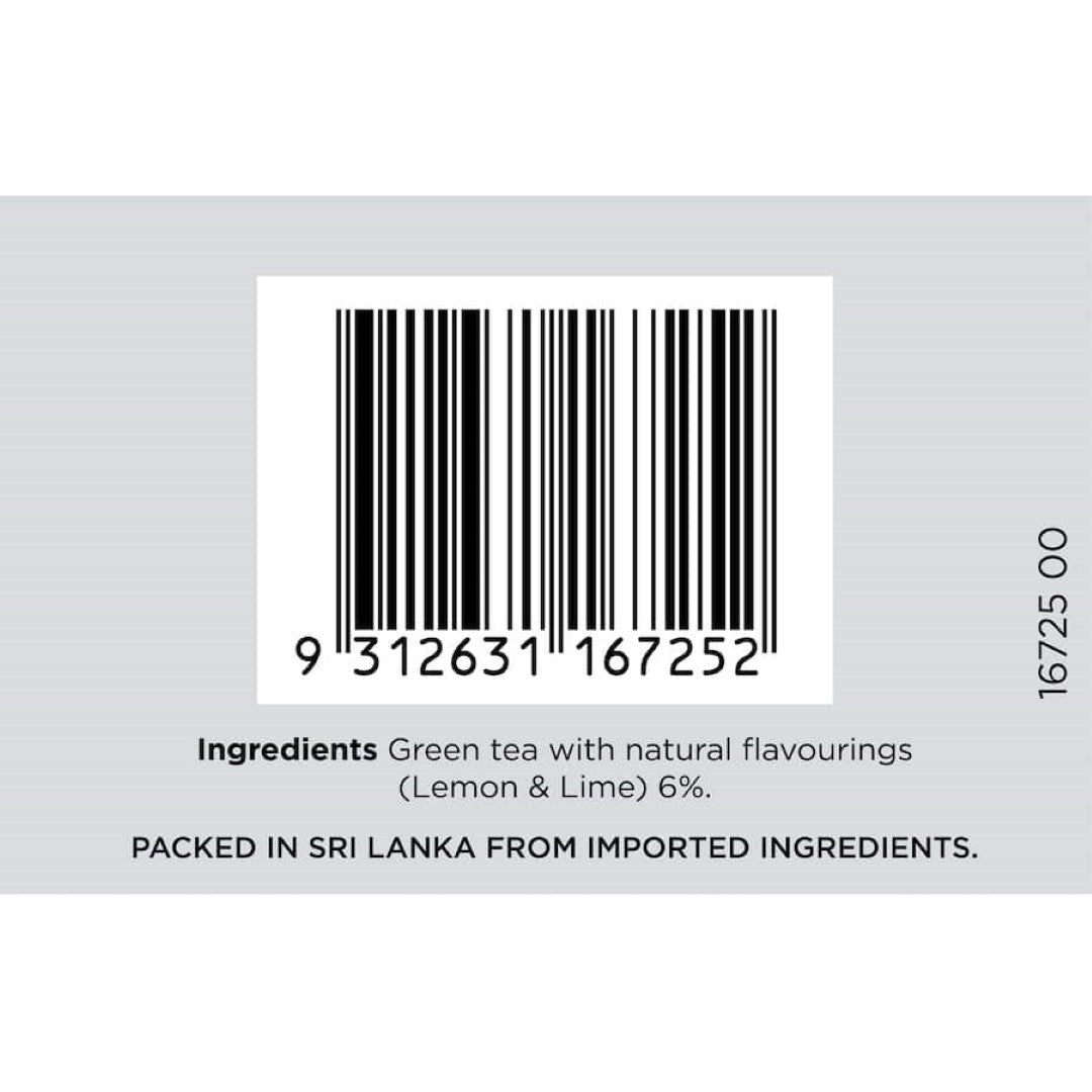 Dilmah Green Tea With Lemon & Lime Bags 20pack