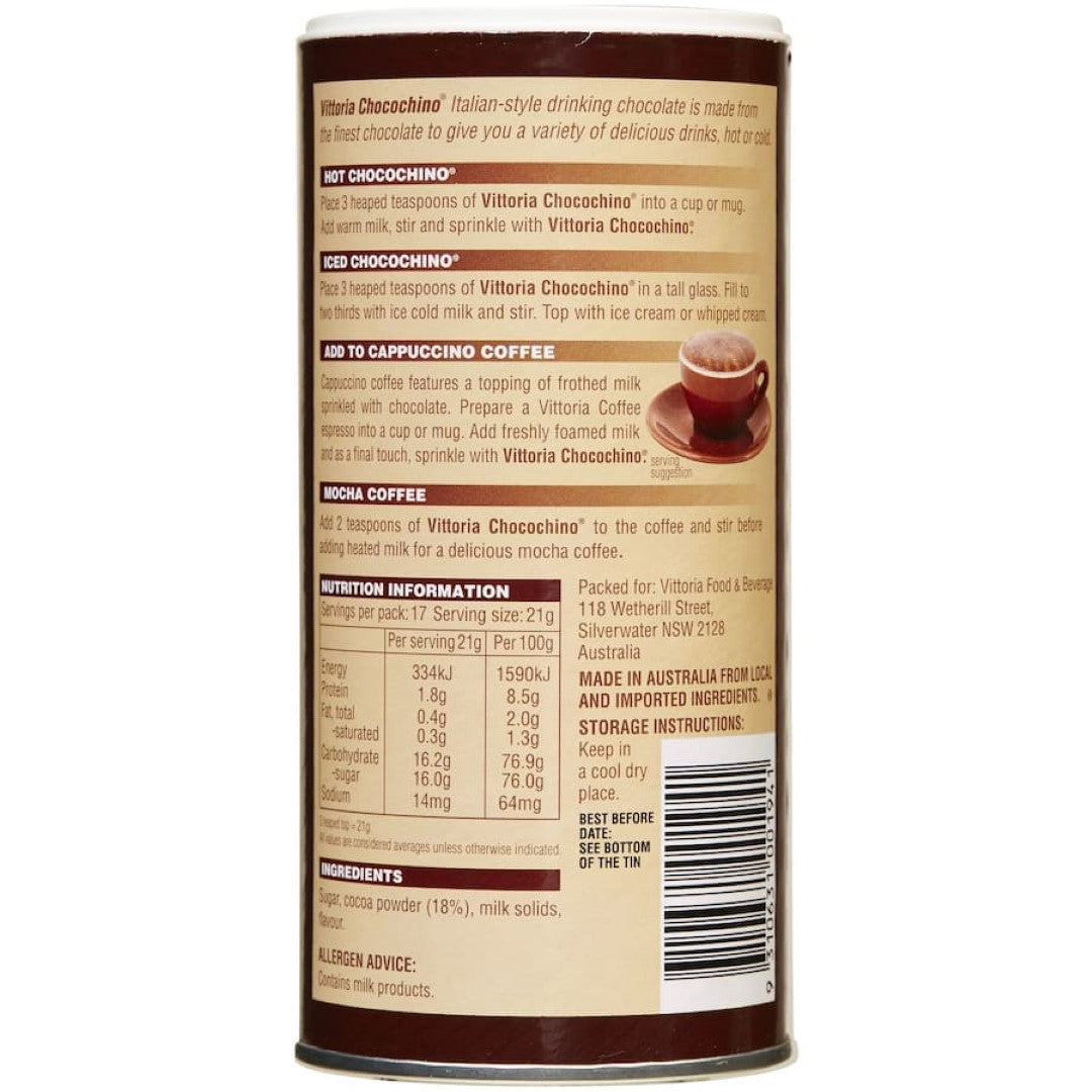 Vittoria Drinking Chocolate Original Chocochino 375g