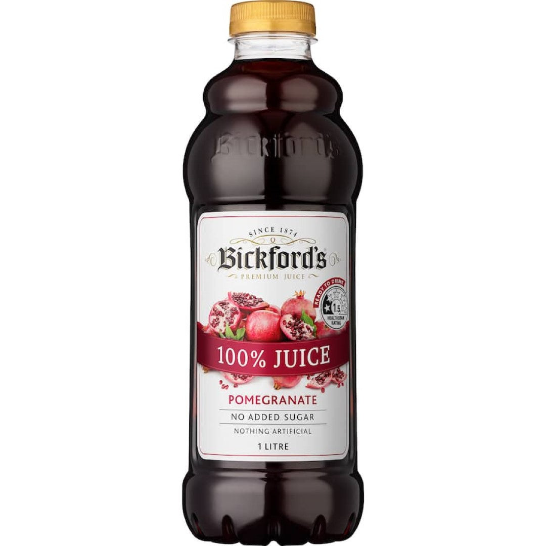 Bickford's Fruit Juice Pomegranate No Added Sugar 1L