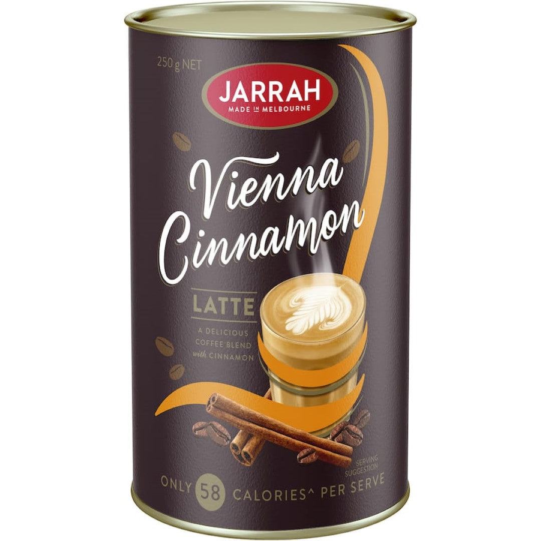 Jarrah Coffee Mix Vienna Cinnamon Latte Pottle 250g